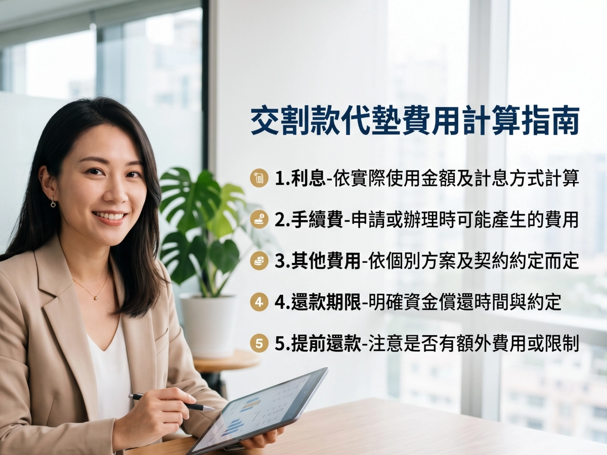 交割款代墊常見的費用有哪些?