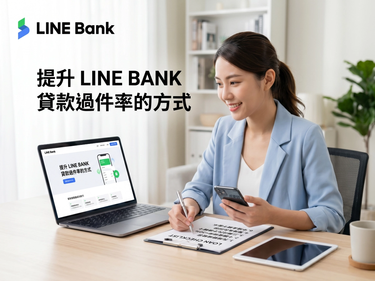 提升 Line Bank 貸款過件率的方式