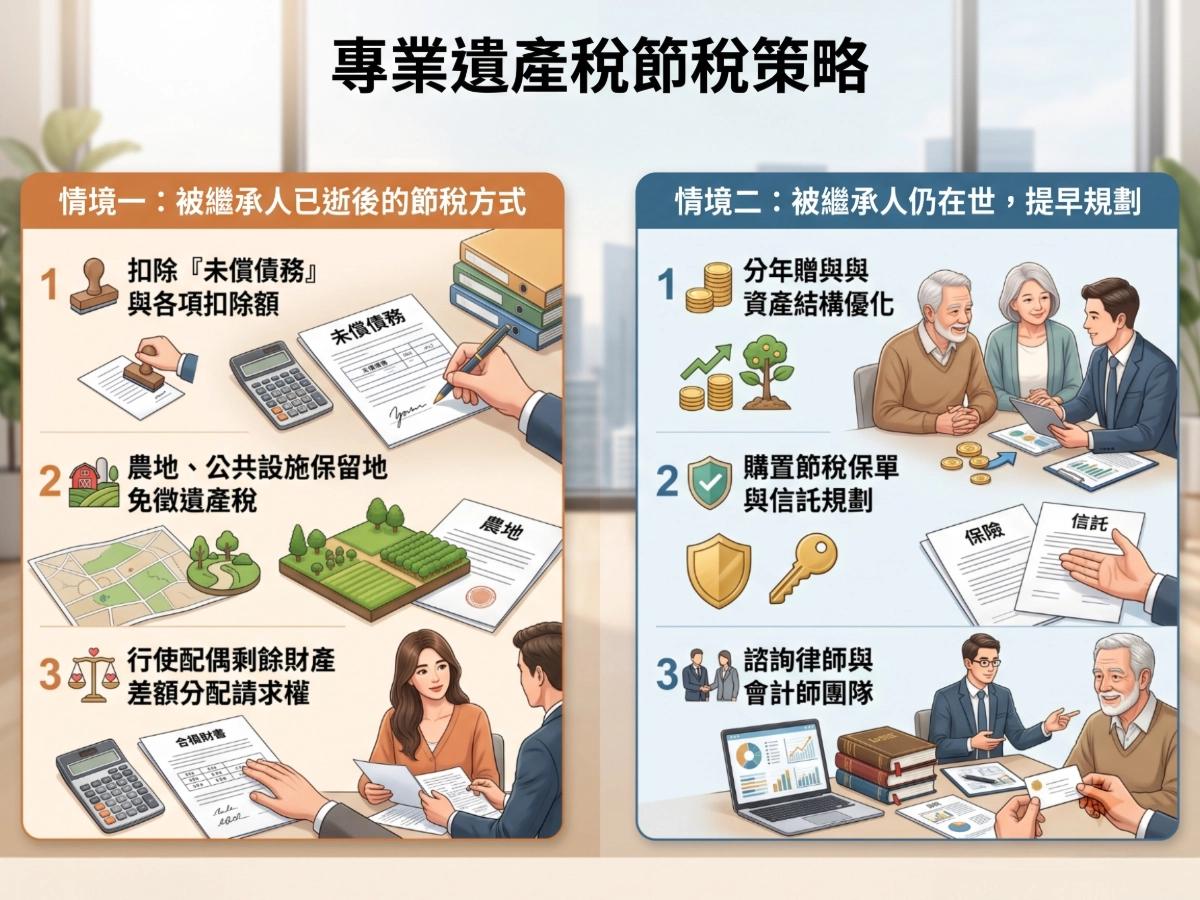 遺產稅節稅方法